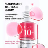 Anua Niacinamide 10% + TXA 4% Dark Spot Correcting Serum - 30ml